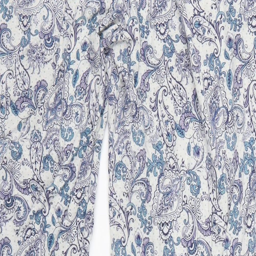Marilyn Monroe Womens Blue Floral   Pyjama Pants Size L