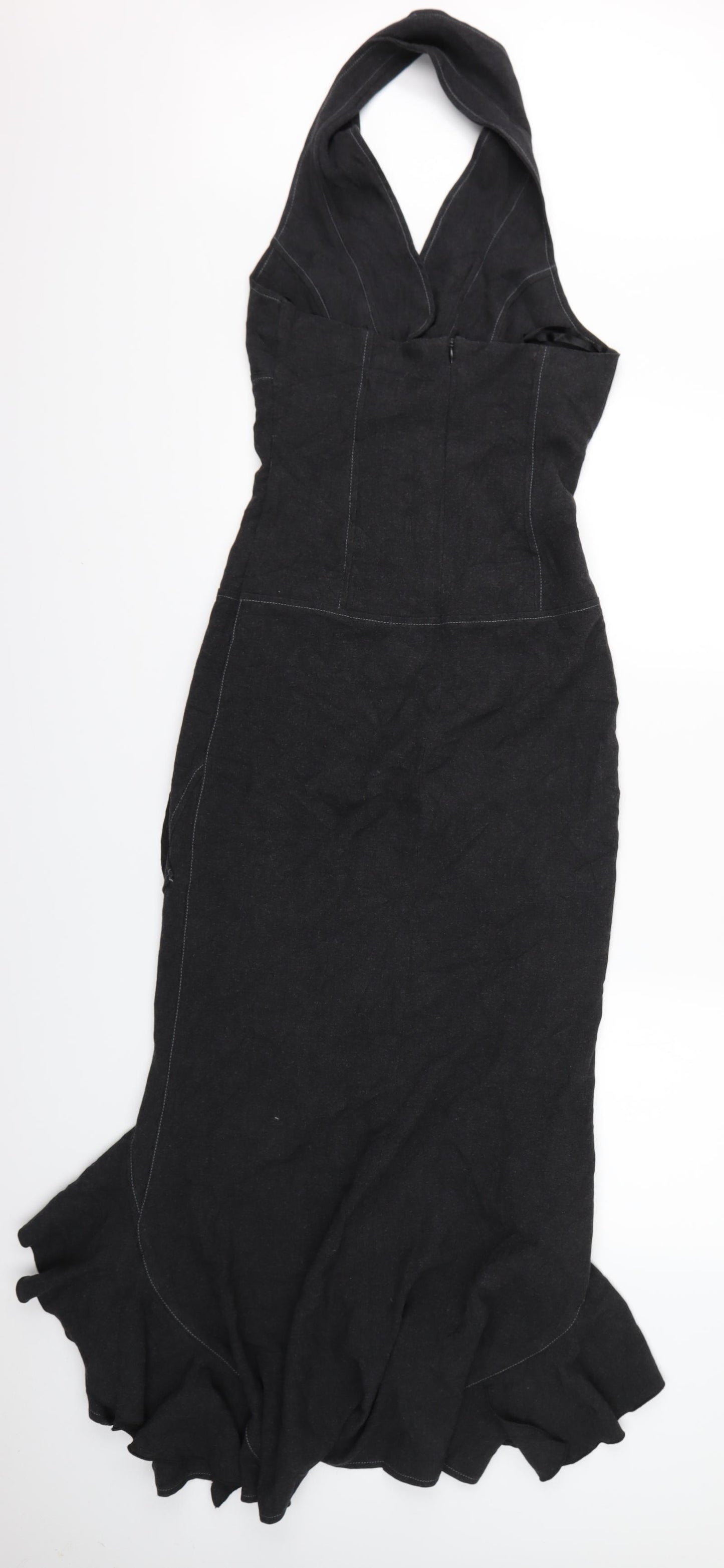 kino milano Womens Black   Pinafore/Dungaree Dress  Size S