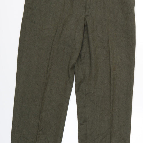 Claiborne Womens Green   Trousers  Size 34 L28 in