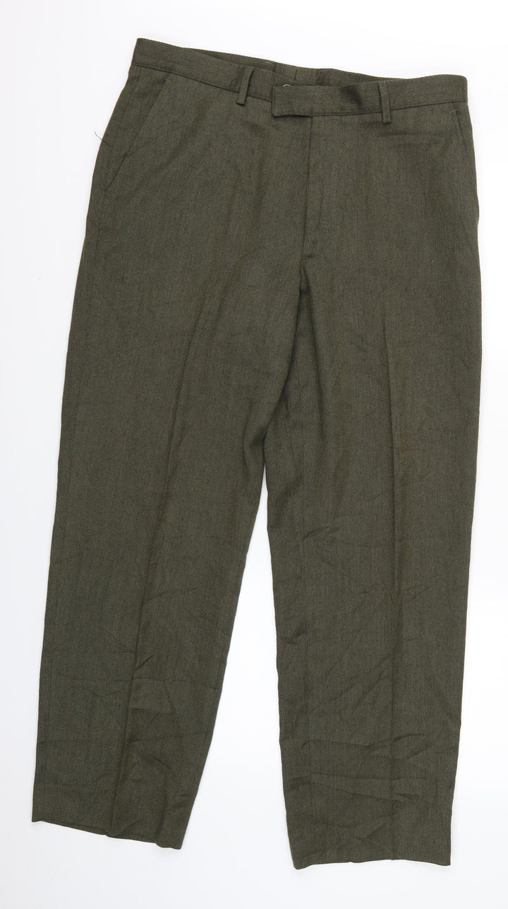 Claiborne Womens Green   Trousers  Size 34 L28 in