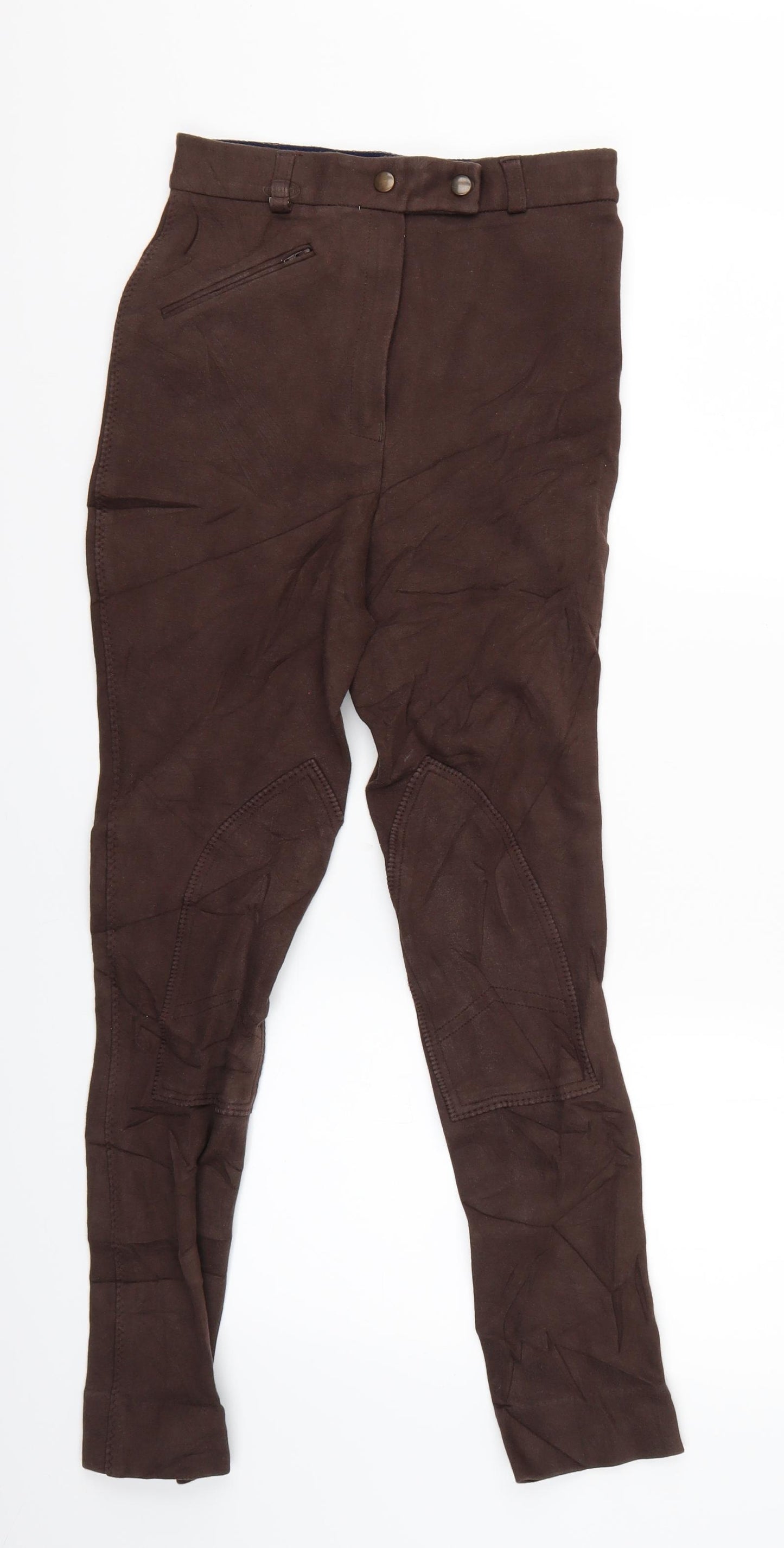 equetech Womens Brown   Trousers  Size 26 L24 in