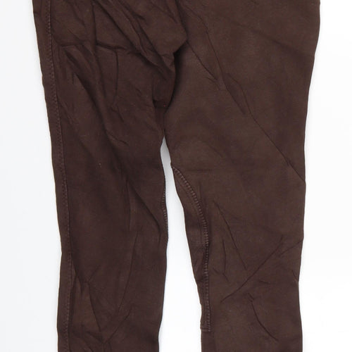 equetech Womens Brown   Trousers  Size 26 L24 in