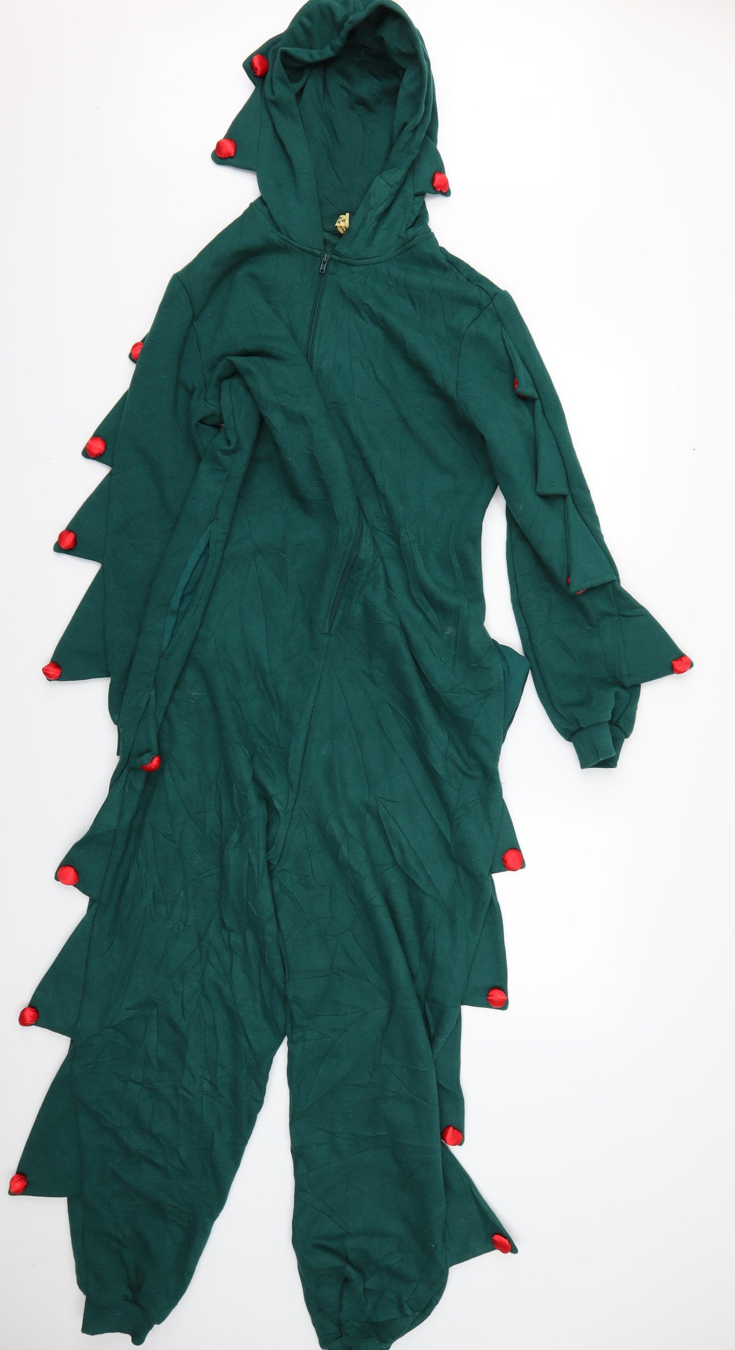 Divided Boys Green Solid   One Piece Size XS  - xmas christmas tree star