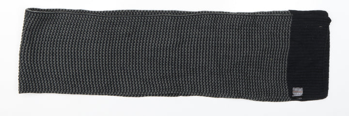 ziggy scarf Unisex Grey Herringbone Scarf