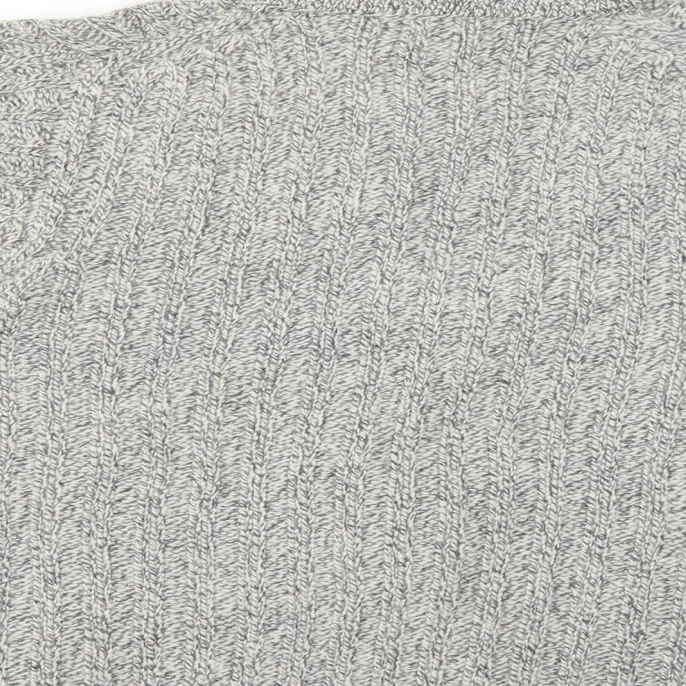 Reed Mens Grey   Pullover Jumper Size L