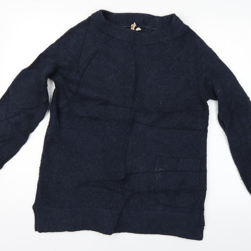 White Stuff Womens Blue   Pullover Jumper Size 10
