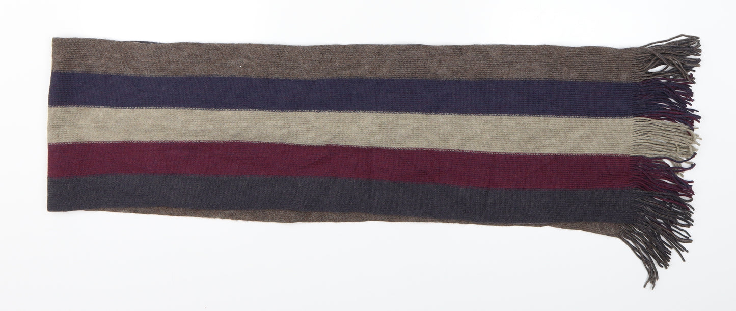 Preworn Unisex Multicoloured Striped   Scarf