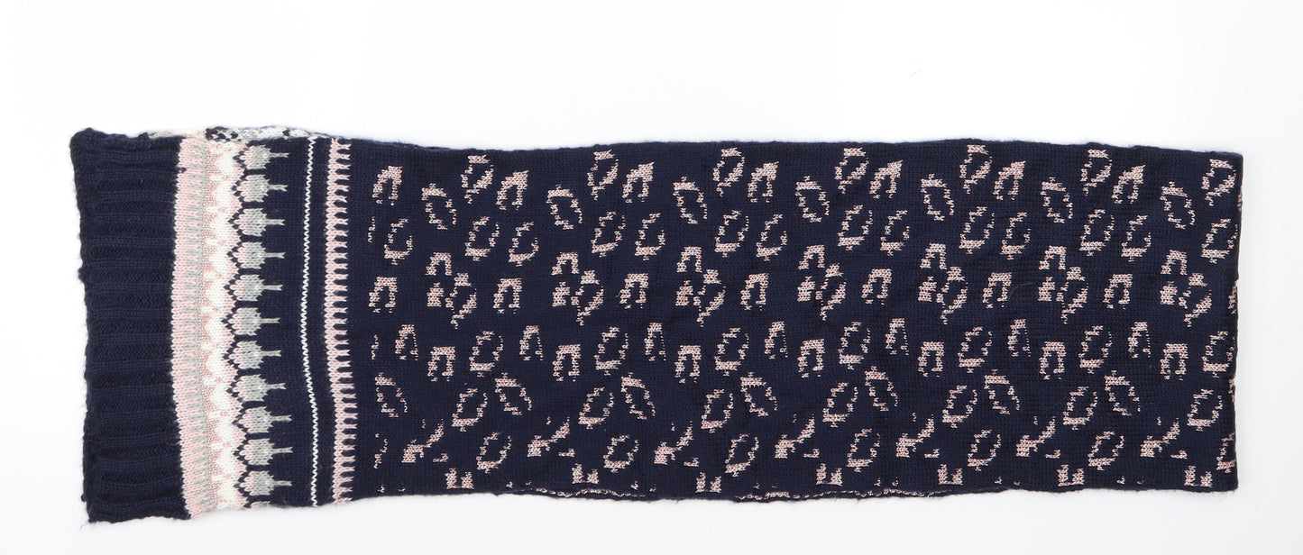 Preworn Womens Blue    Scarf