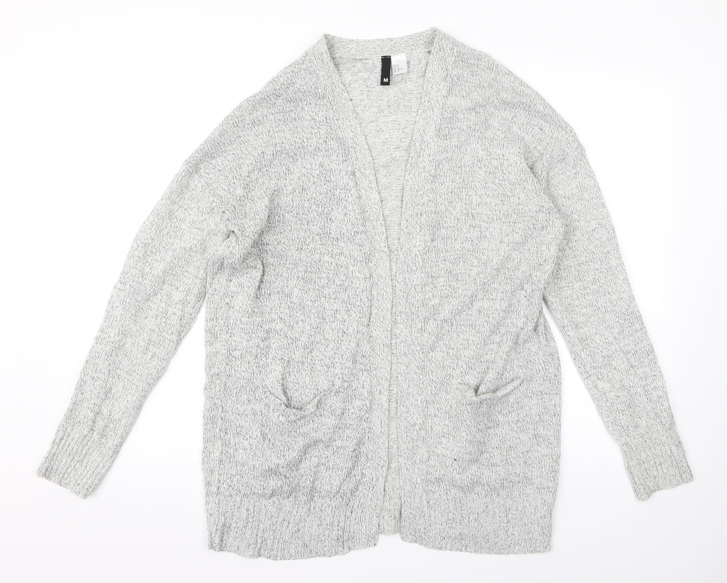 Divided Womens White   Cardigan Jumper Size M
