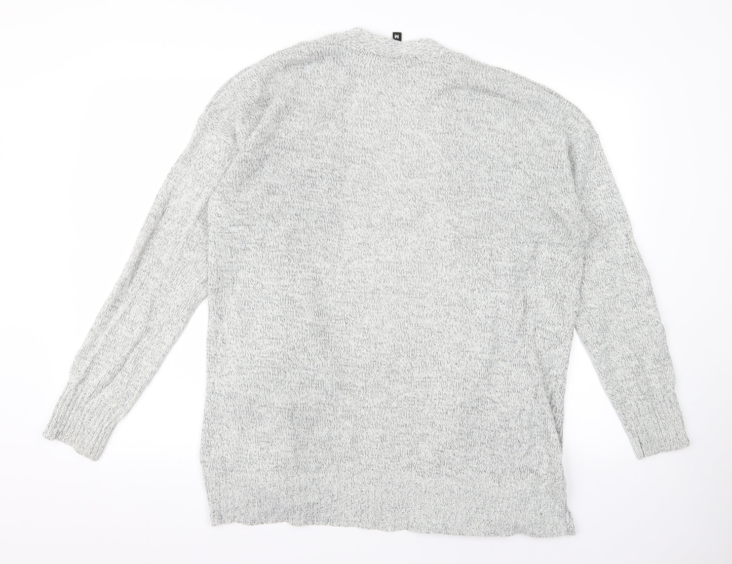 Divided Womens White   Cardigan Jumper Size M