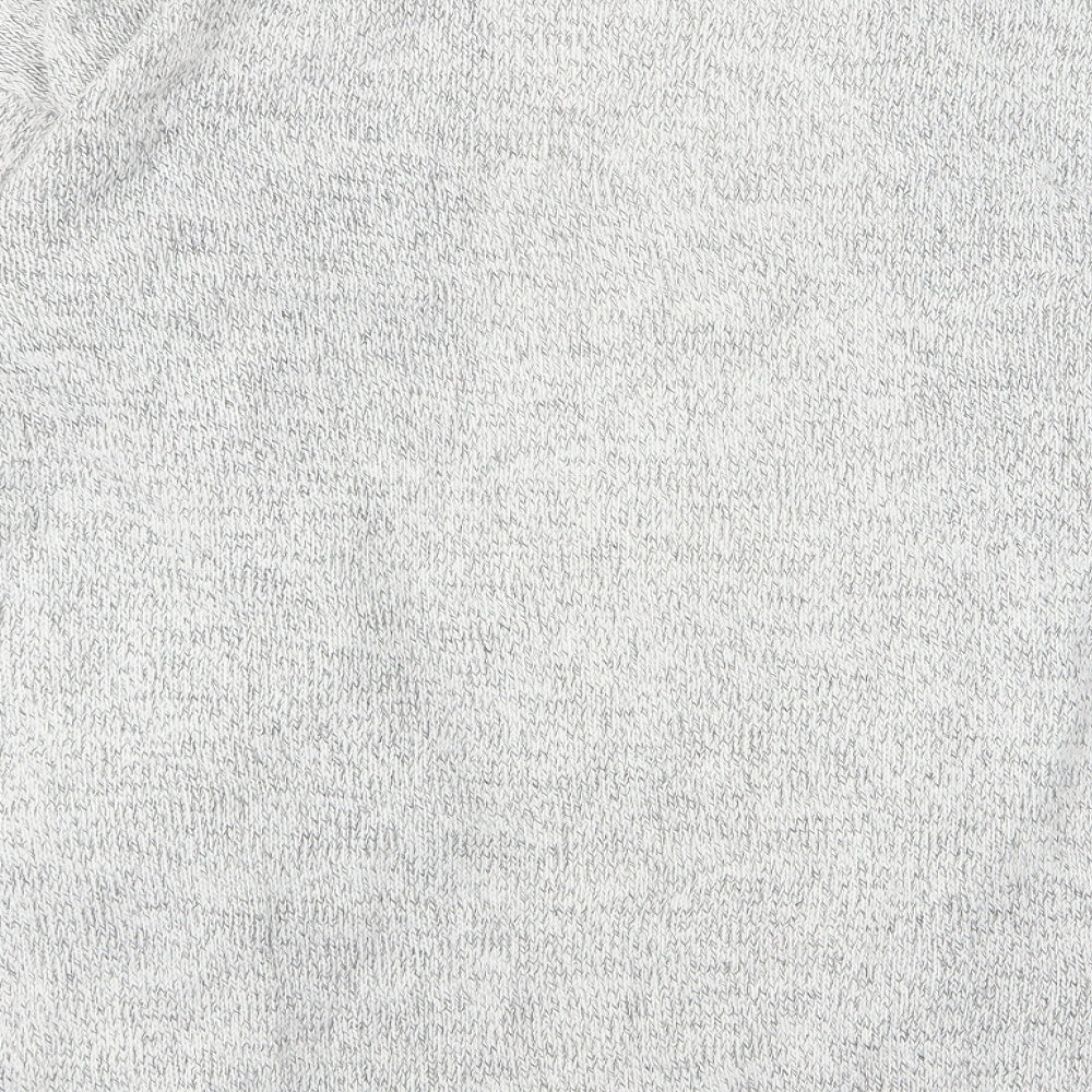 Divided Womens White   Cardigan Jumper Size M