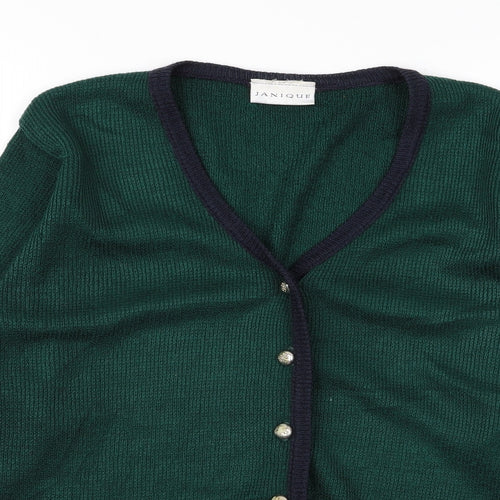 janique Womens Green   Jacket  Size L