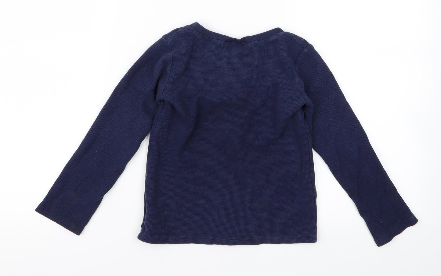 Ralph Lauren Girls Blue  Rayon Pullover Jumper Size 6 Years