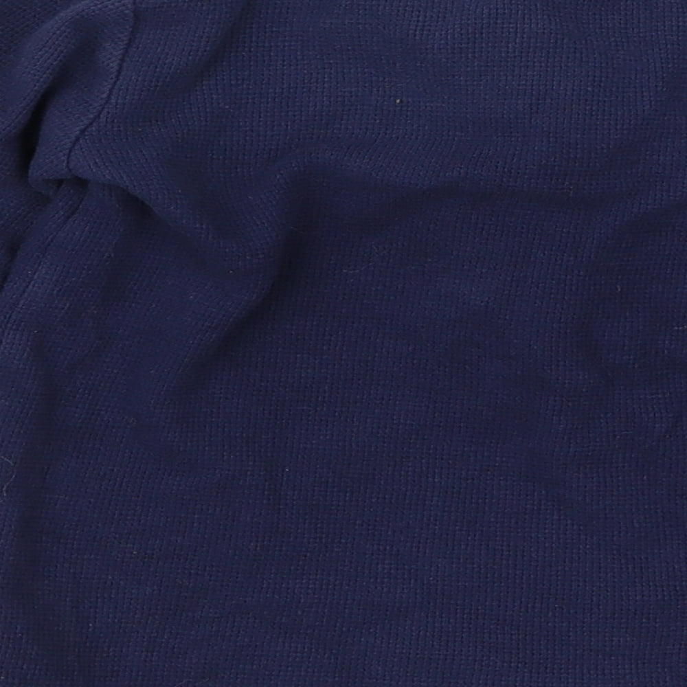 Ralph Lauren Girls Blue  Rayon Pullover Jumper Size 6 Years