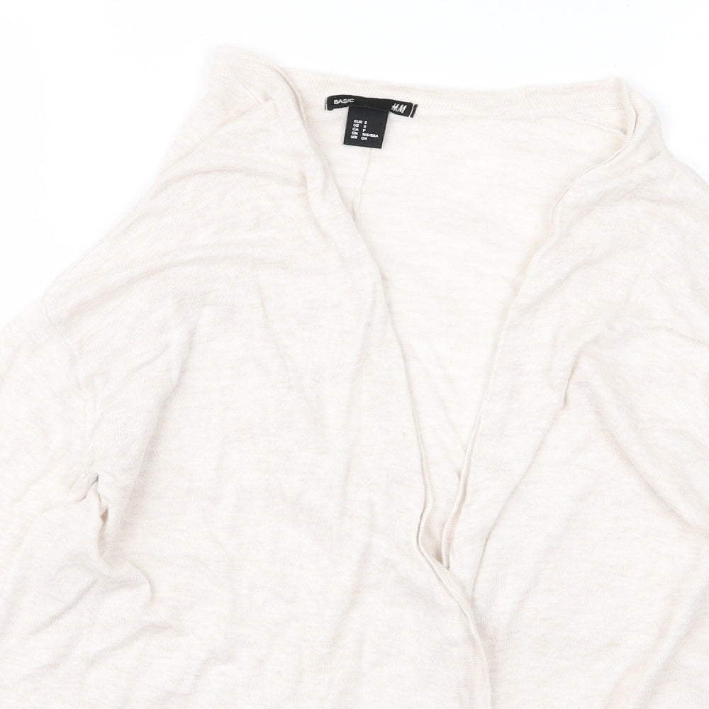 H&M Womens Pink   Cardigan Jumper Size S