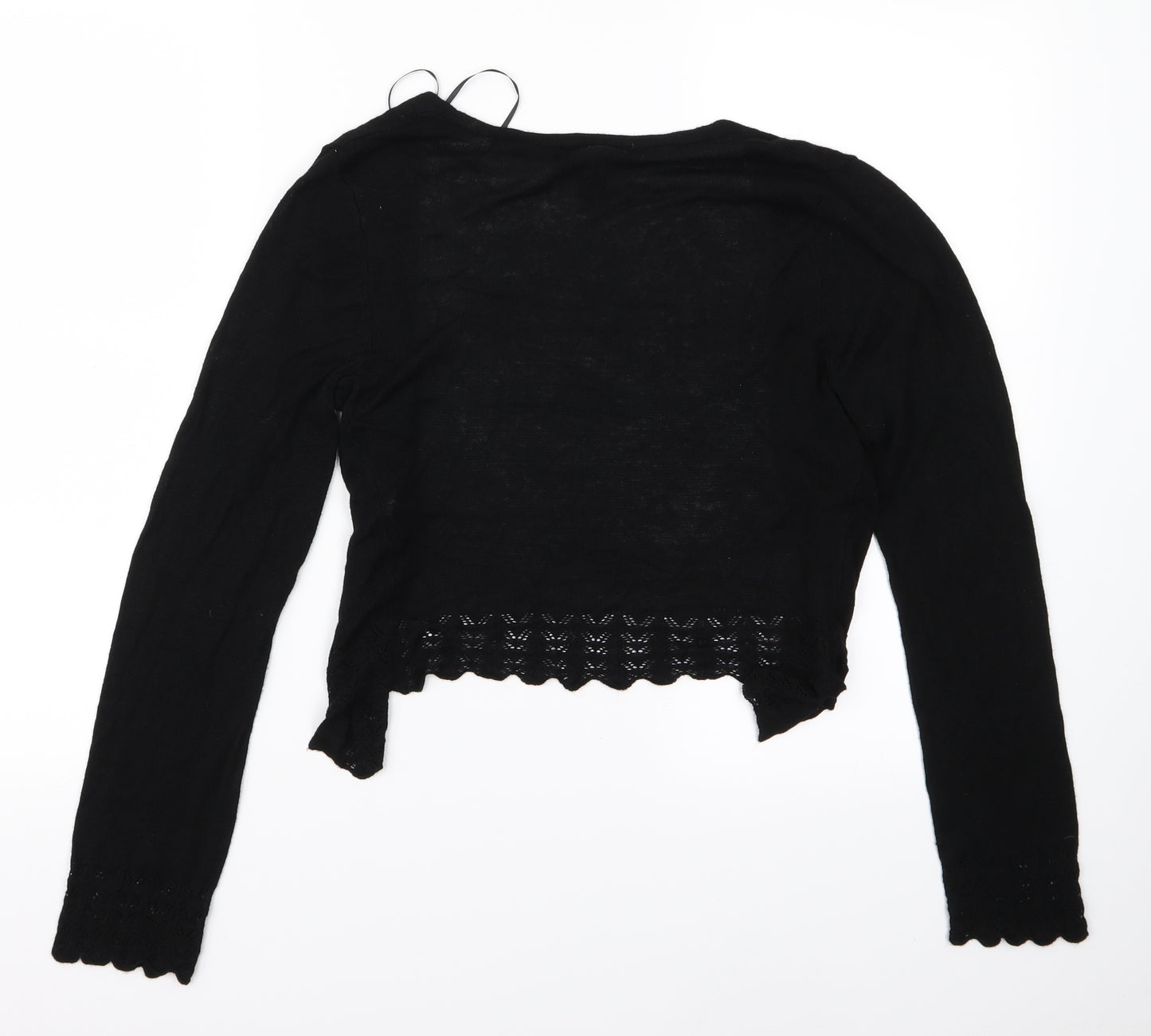 Primark Womens Black   Cardigan Jumper Size 2XS