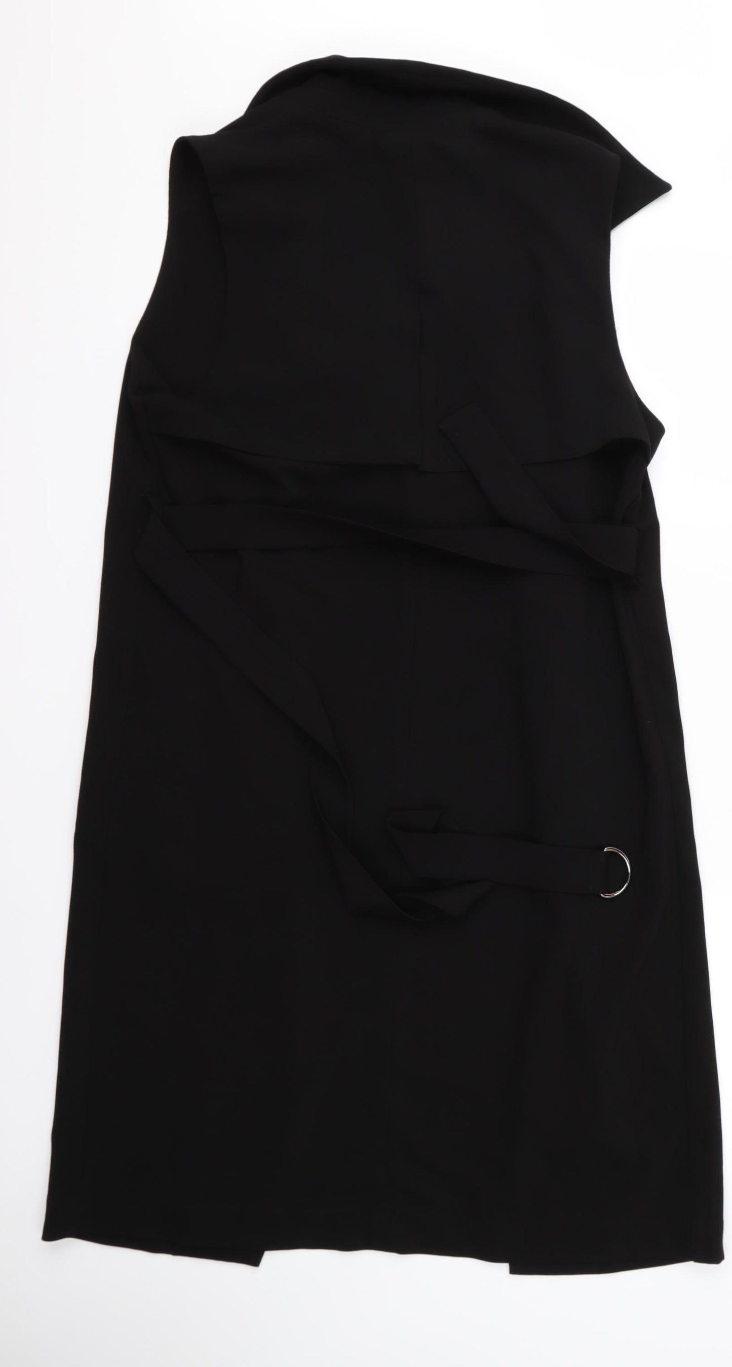 Topshop Womens Black   Gilet Jacket Size 10