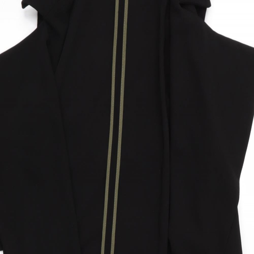 Topshop Womens Black   Gilet Jacket Size 10