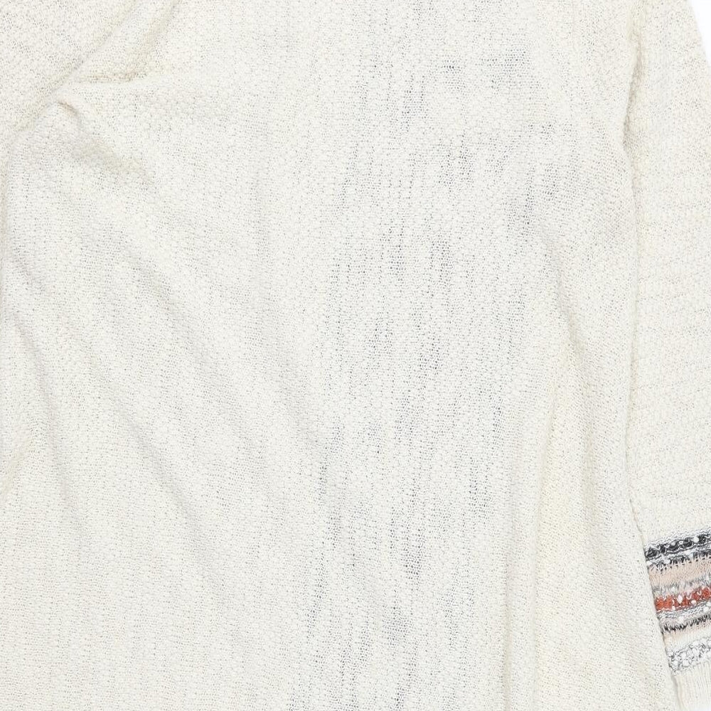 George Womens White   Cardigan Jumper Size 18
