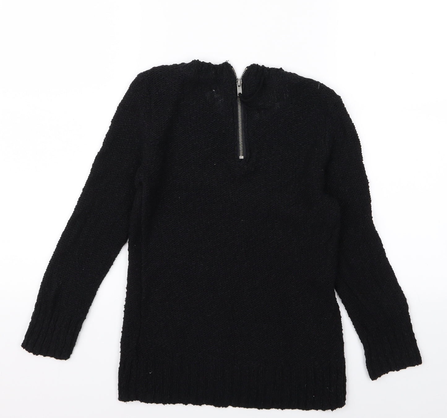 H&M Womens Black   Pullover Jumper Size XS