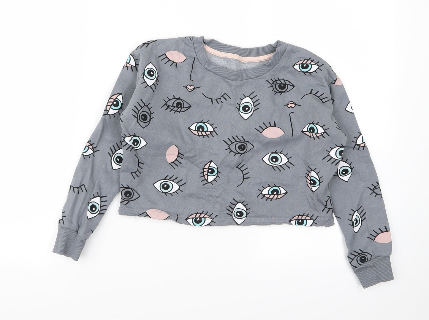 Preworn Womens Grey   Pullover Jumper Size S  - eye