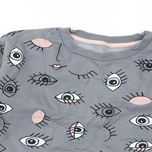 Preworn Womens Grey   Pullover Jumper Size S  - eye