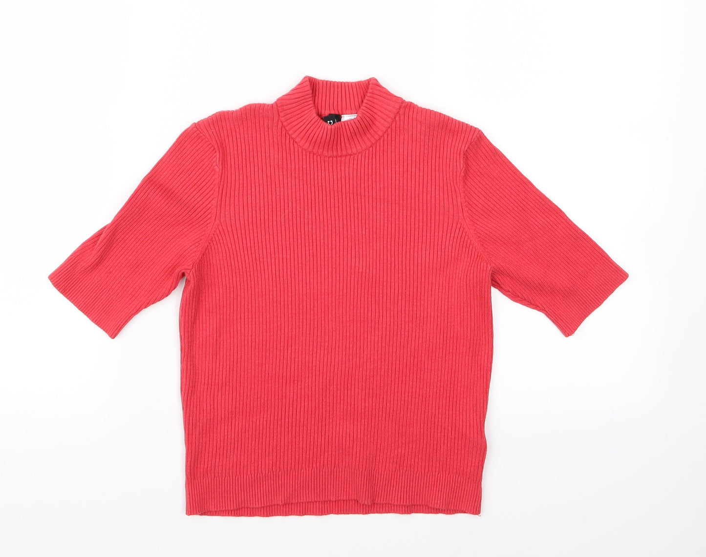 Divided Womens Red   Pullover Jumper Size M