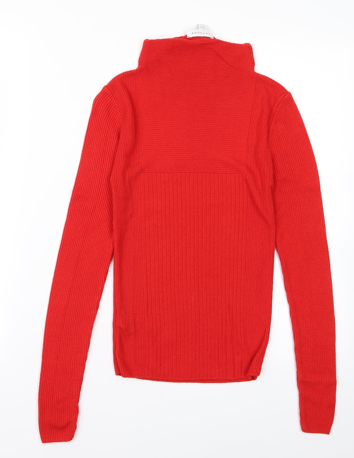 Topshop Womens Red   Pullover Jumper Size S