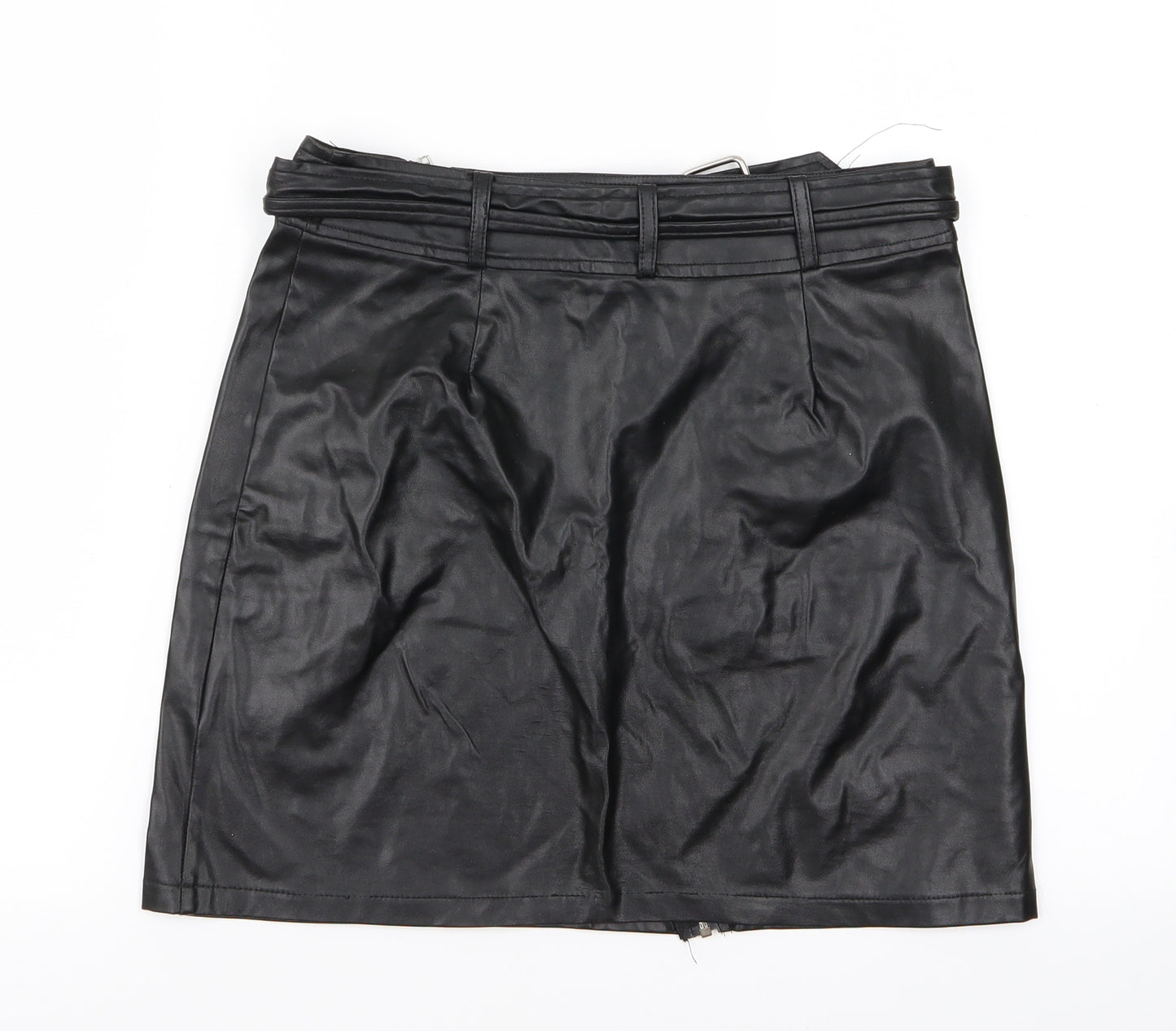 pretylittlething Womens Black   Straight & Pencil Set Size 8