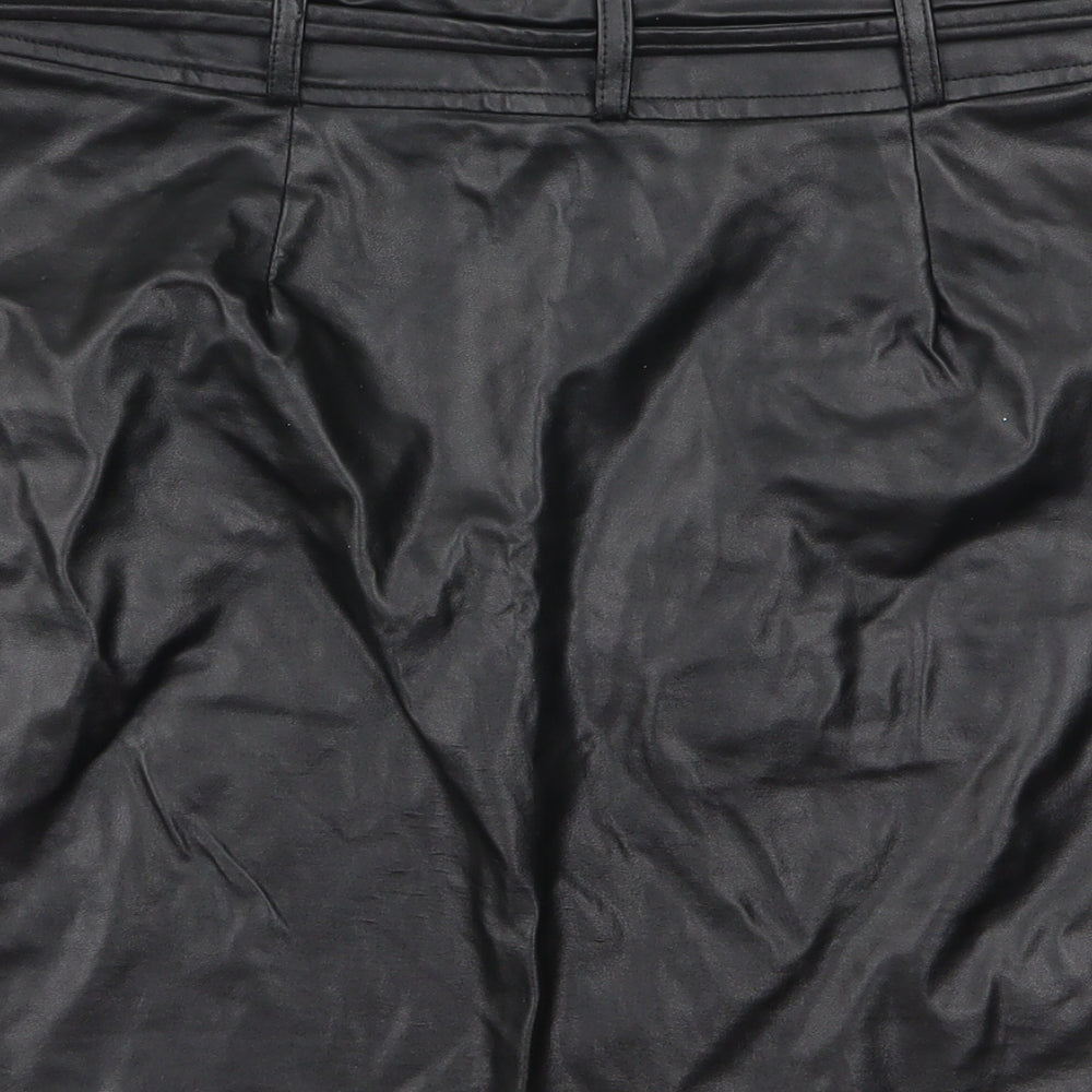 pretylittlething Womens Black   Straight & Pencil Set Size 8