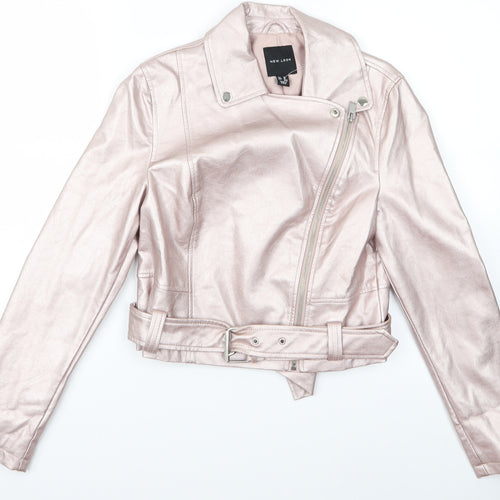 New Look Womens Pink   Jacket  Size 8