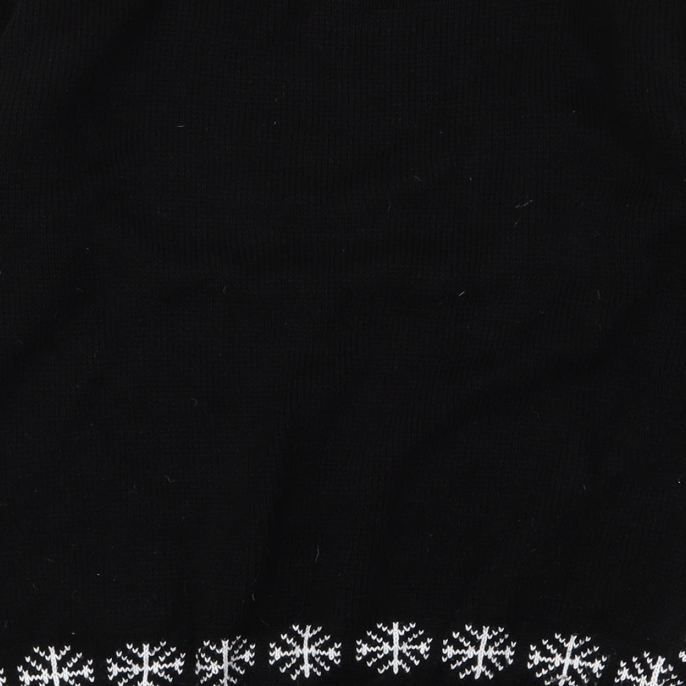 In the Style Womens Black   Pullover Jumper Size M