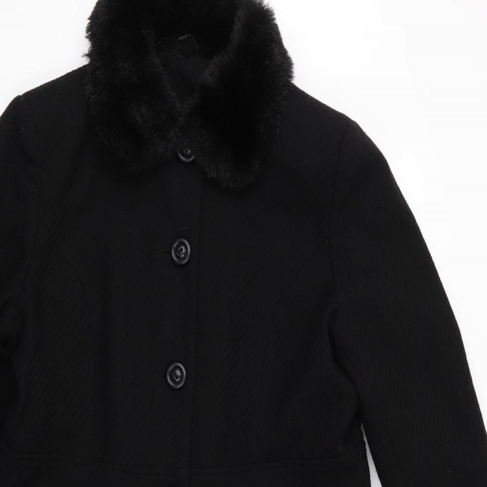 Dorothy Perkins Womens Black   Jacket  Size 8