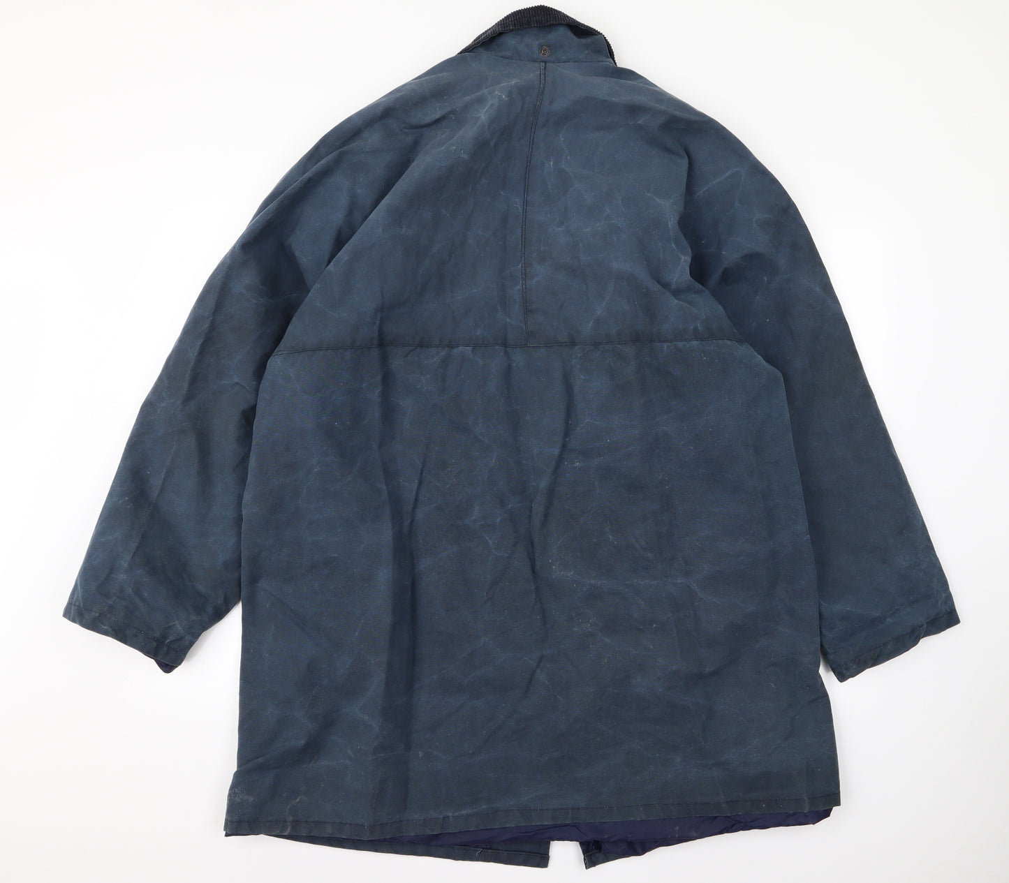 st michael Mens Blue  Rayon Jacket  Size XL