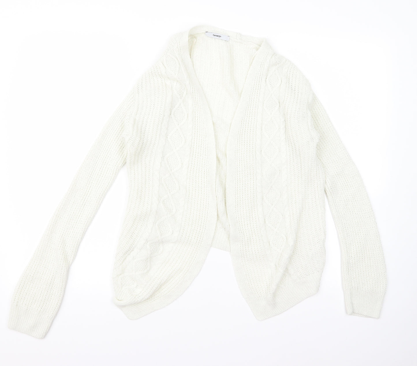 George Womens Beige   Cardigan Jumper Size 8