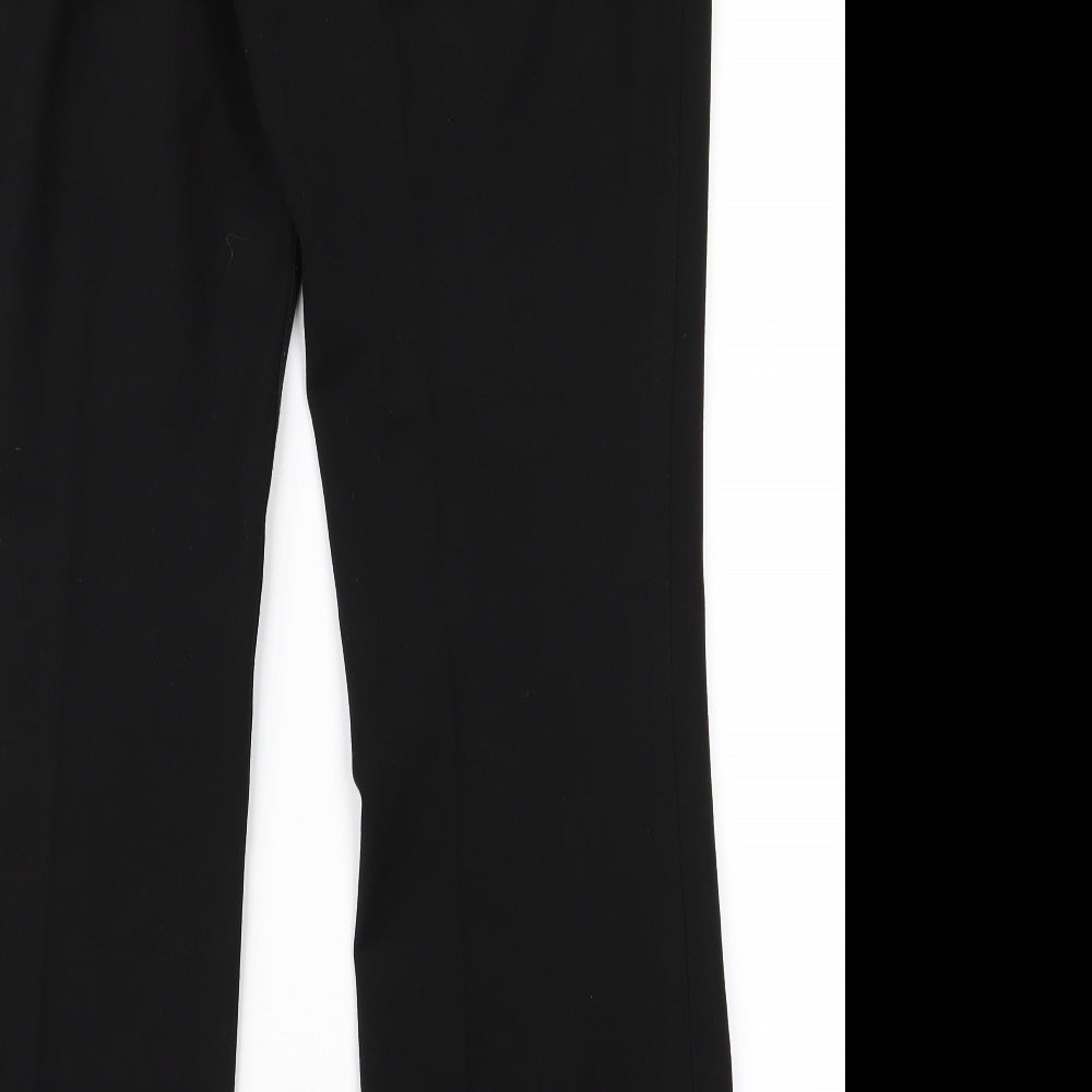 peruna Womens Black   Trousers  Size 12 L28 in