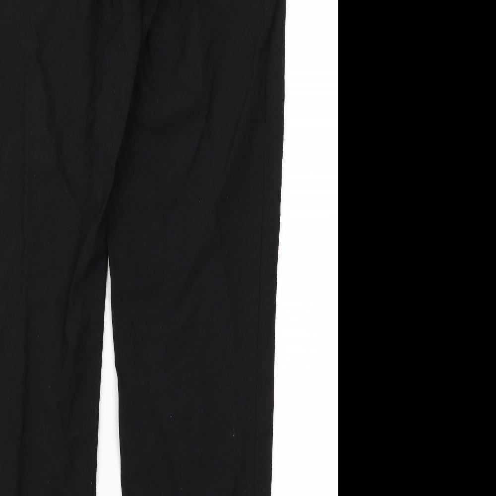 m&s Womens Black   Trousers  Size 30 L26 in