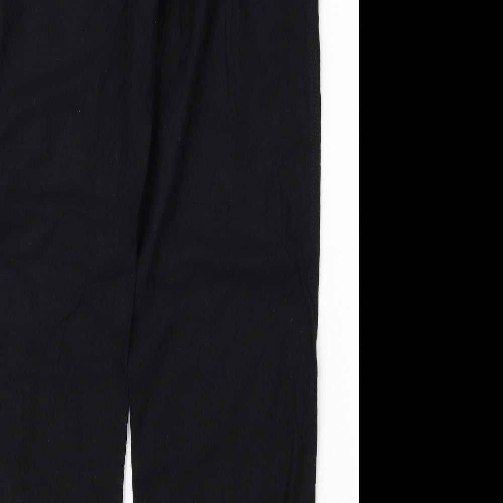 TU Womens Black  Rayon Trousers  Size 30 L30 in