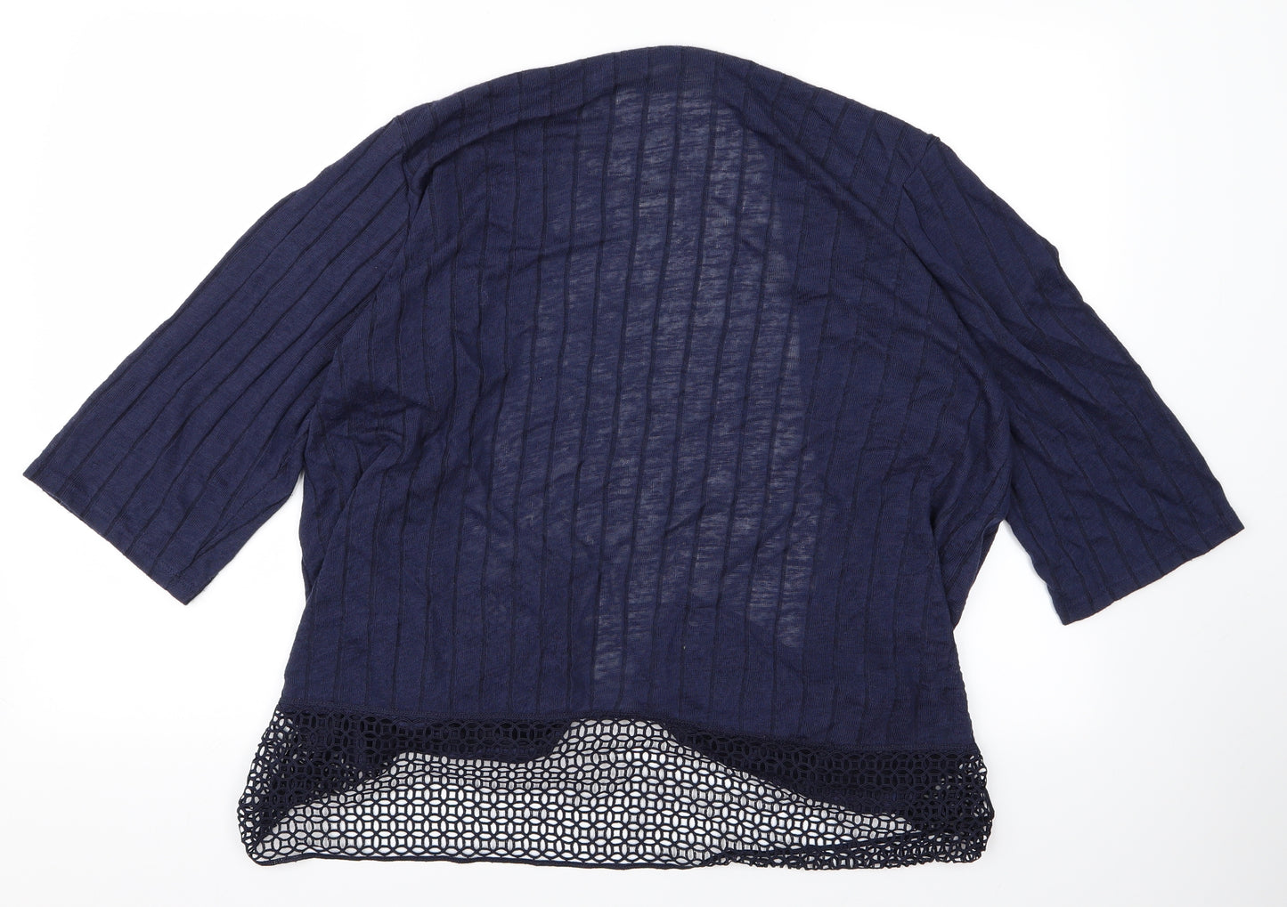 George Womens Blue   Cardigan Jumper Size 22