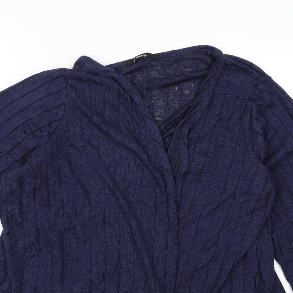 George Womens Blue   Cardigan Jumper Size 22