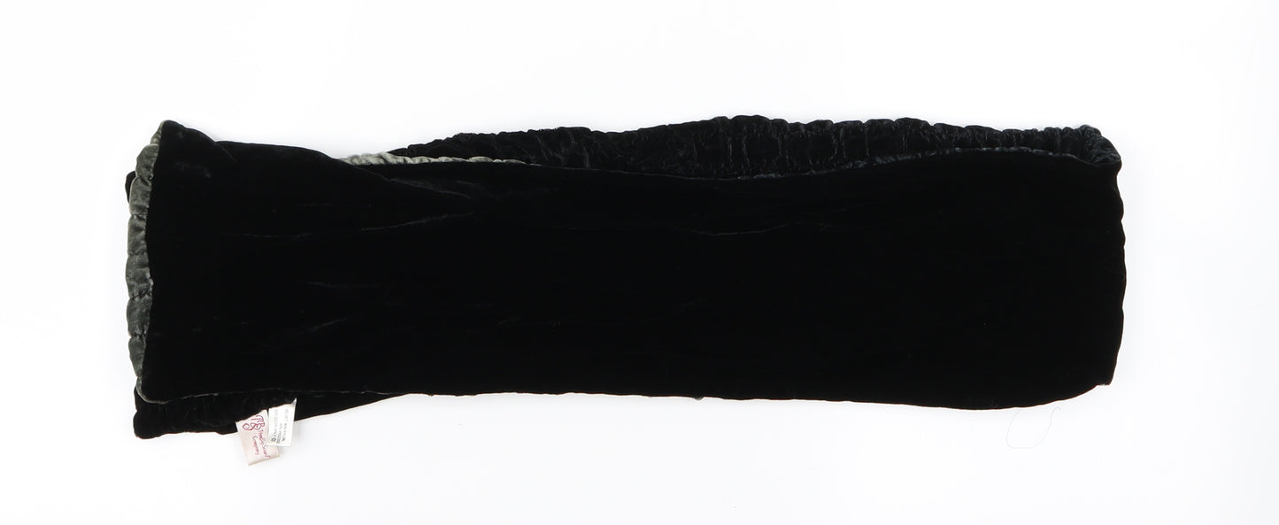 Preworn Womens Black    Scarf