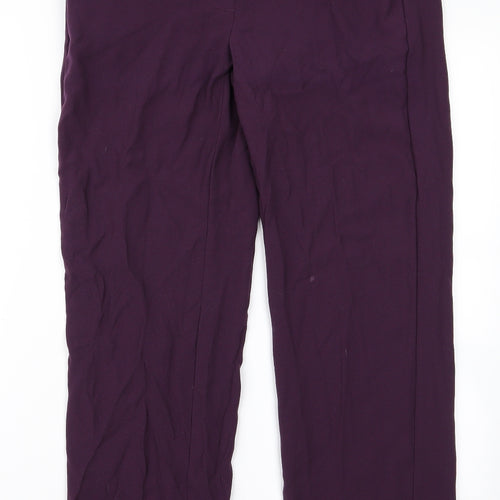 Preworn Womens Purple   Trousers  Size 30 L26 in