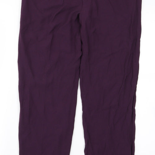 Preworn Womens Purple   Trousers  Size 30 L26 in