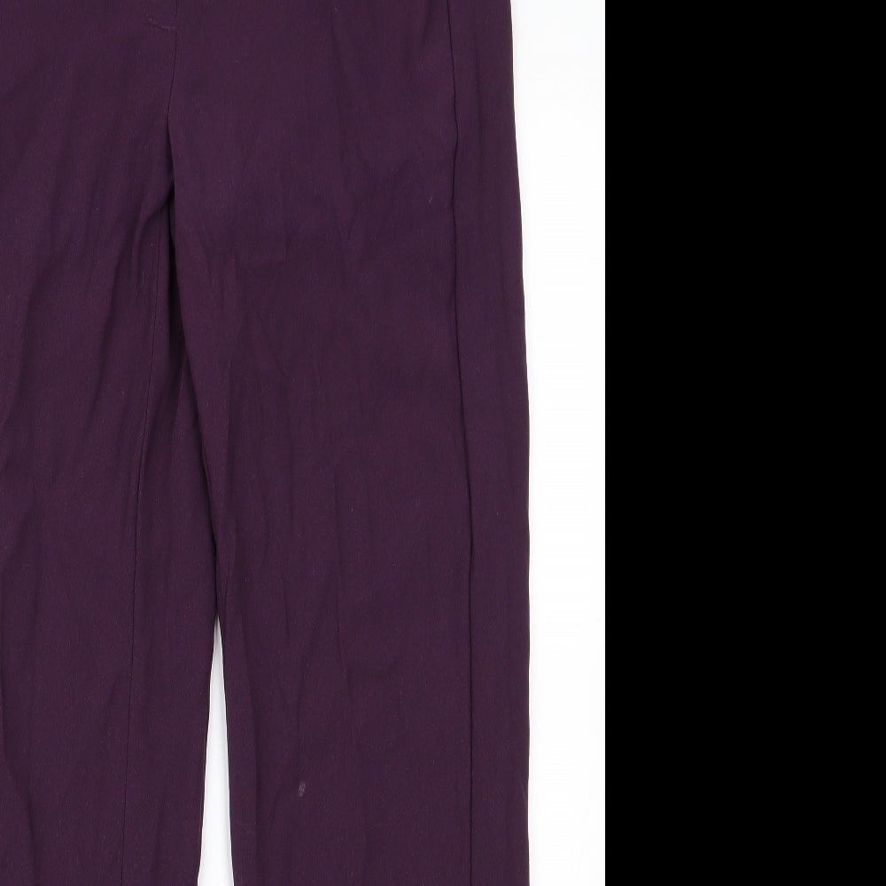 Preworn Womens Purple   Trousers  Size 30 L26 in