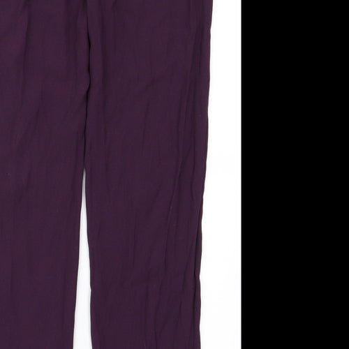 Preworn Womens Purple   Trousers  Size 30 L26 in