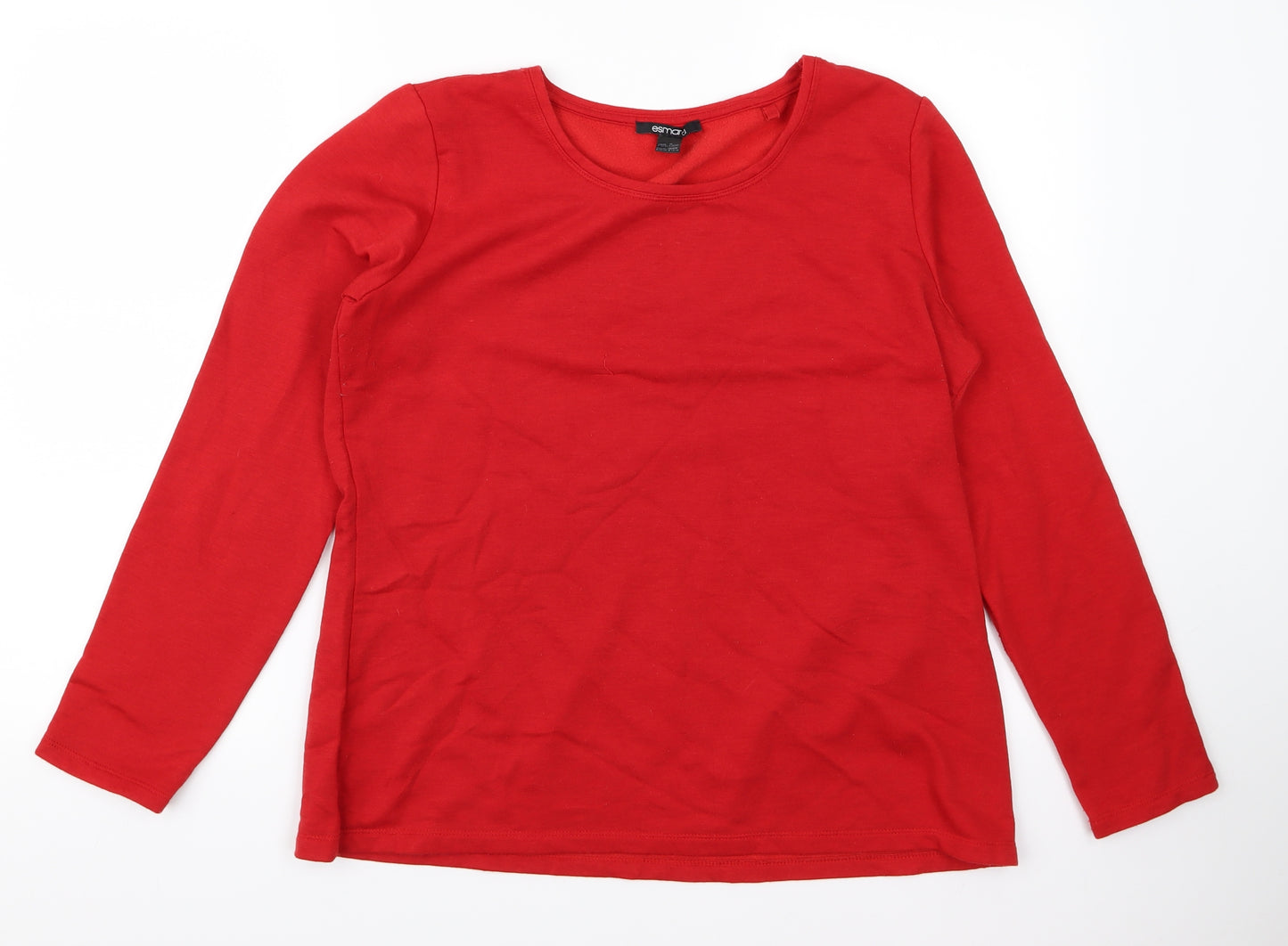 ESMARA Womens Red   Pullover Jumper Size M