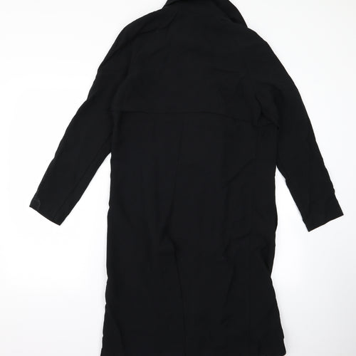 George Womens Black   Overcoat Jacket Size 8