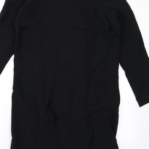 George Womens Black   Overcoat Jacket Size 8