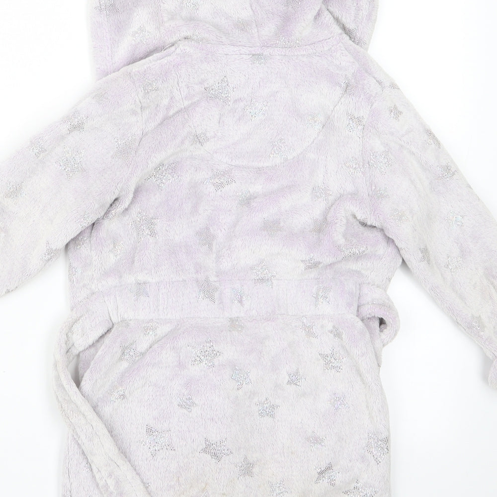 TU Girls Purple   Top Robe Size 3 Years