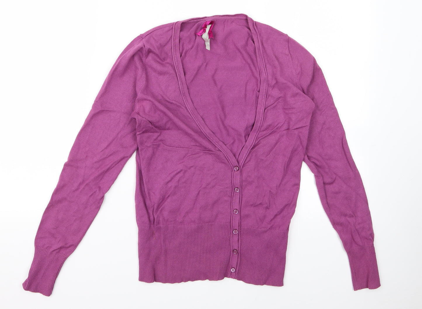 NEXT Womens Purple   Cardigan Jumper Size 12